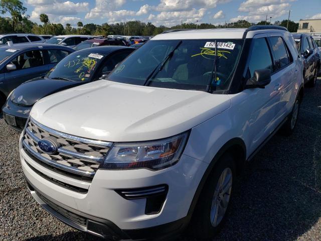 1FM5K8D86JGA63977 - 2018 FORD EXPLORER X WHITE photo 2