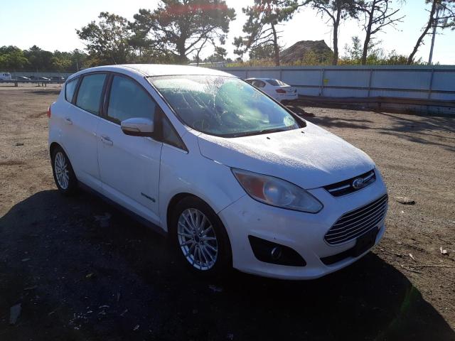 1FADP5BU6DL535628 - 2013 FORD C-MAX SEL WHITE photo 1