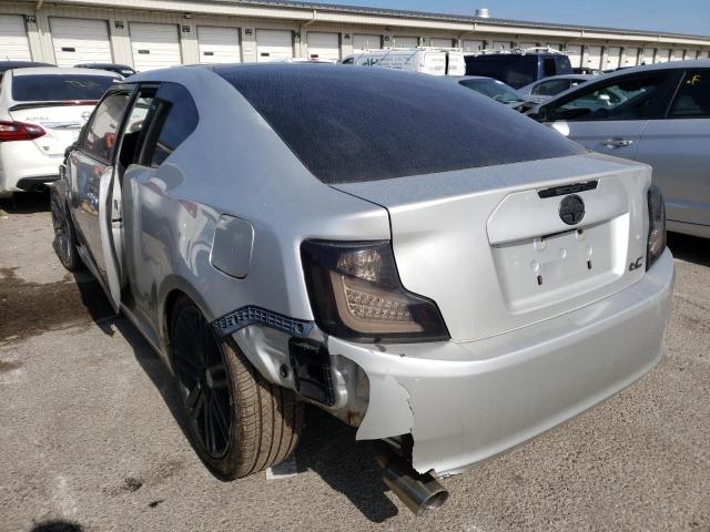 JTKJF5C71B3012371 - 2011 TOYOTA SCION TC 银色 照片 3