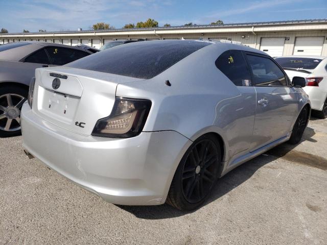 JTKJF5C71B3012371 - 2011 TOYOTA SCION TC 银色 照片 4