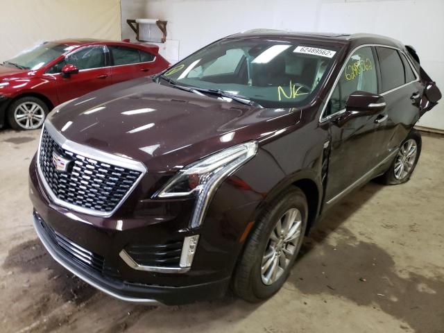 1GYKNCRS3LZ155104 - 2020 CADILLAC XT5 PREMIU PURPLE photo 2