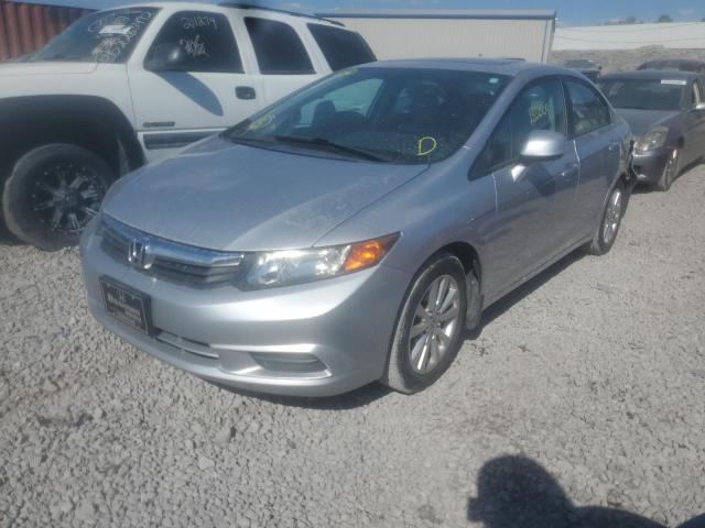 19XFB2F91CE017875 - 2012 HONDA CIVIC EXL Gümüş foto 2