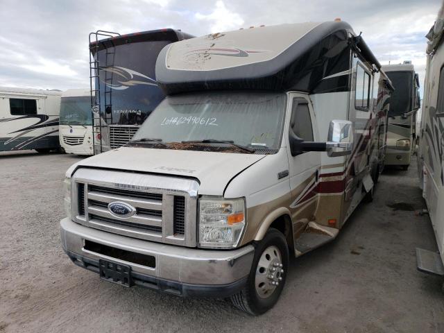 1FDXE4FS5ADA68042 - 2011 FORD WINNEBAGO WHITE photo 2