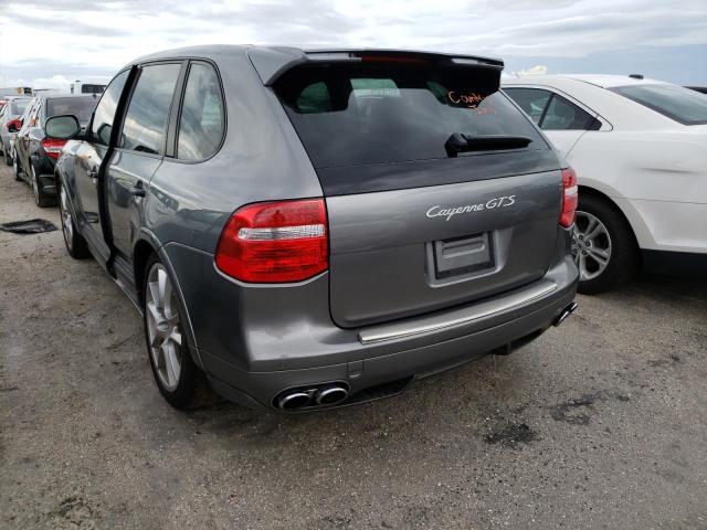 WP1AD29P48LA74048 - 2008 PORSCHE CAYENNE GT GRAY photo 3