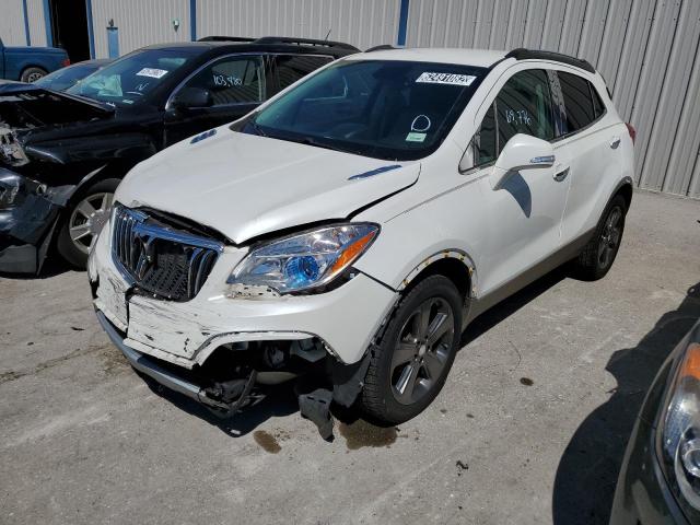 KL4CJBSB1EB697639 - 2014 BUICK ENCORE CON WHITE photo 1