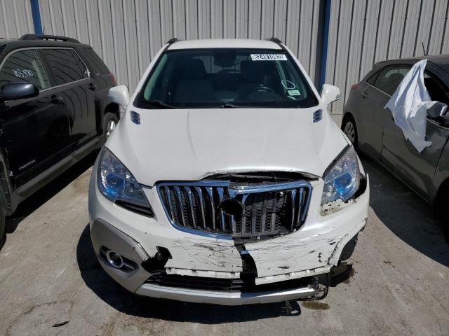 KL4CJBSB1EB697639 - 2014 BUICK ENCORE CON WHITE photo 5