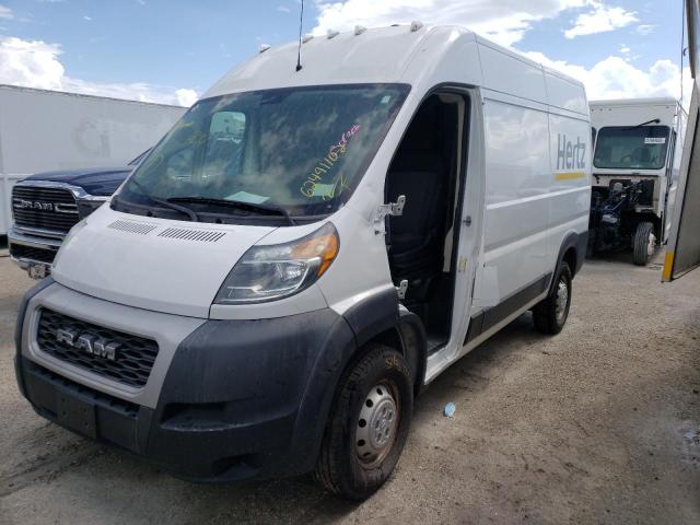 3C6TRVCG9KE520319 - 2019 RAM PROMASTER WHITE photo 2