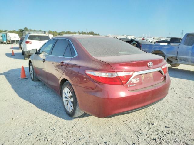 4T1BF1FK1HU658254 - 2017 TOYOTA CAMRY 4C BURGUNDY photo 3