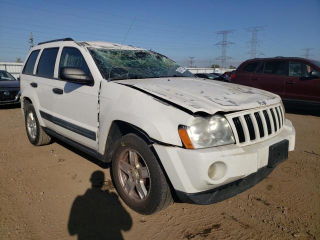 1J4HR48N76C199789 - 2006 JEEP GRAND CHER WHITE photo 1