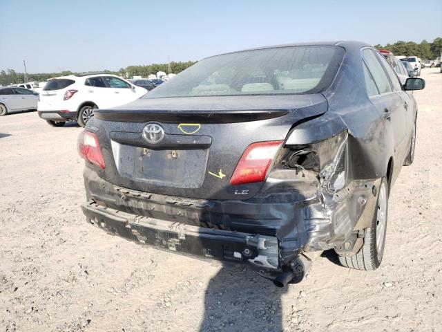 4T1BE46K77U708691 - 2007 TOYOTA CAMRY CE GRAY photo 9