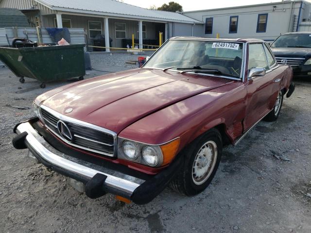 10704412038560 - 1977 MERCEDES-BENZ 450SL MAROON photo 2