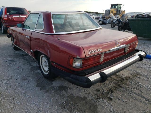 10704412038560 - 1977 MERCEDES-BENZ 450SL MAROON photo 3