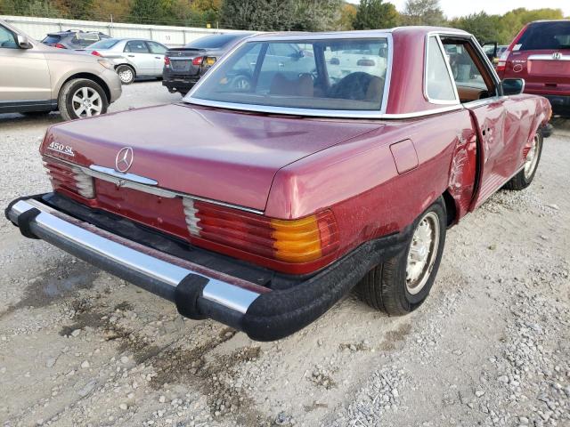 10704412038560 - 1977 MERCEDES-BENZ 450SL MAROON photo 4