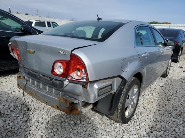 1G1ZB5EB4AF109111 - 2010 CHEVROLET MALIBU LS SILVER photo 4