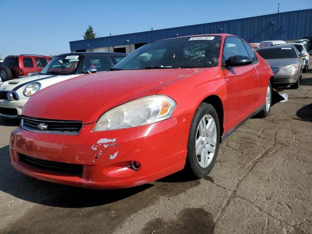 2G1WK151X69433828 - 2006 CHEVROLET MONTE CARL RED photo 2