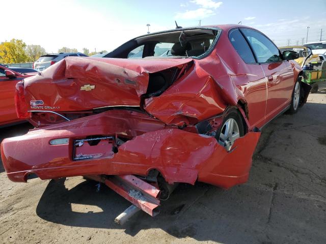 2G1WK151X69433828 - 2006 CHEVROLET MONTE CARL 红色 照片 4