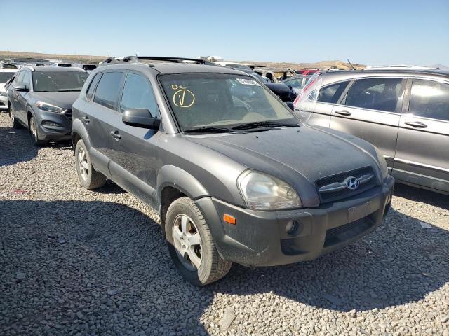 KM8JN72D58U816930 - 2008 HYUNDAI TUCSON SE GRAY photo 1