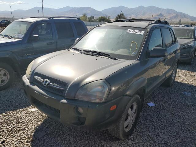 KM8JN72D58U816930 - 2008 HYUNDAI TUCSON SE GRAY photo 2