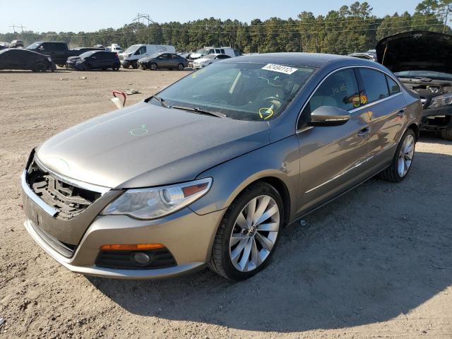 WVWHN7AN8CE537858 - 2012 VOLKSWAGEN CC LUXURY GOLD photo 2