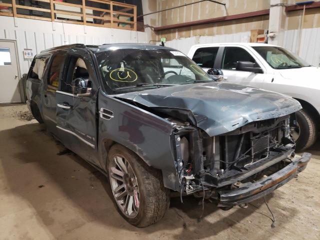 1GYFK66888R213865 - 2008 CADILLAC ESCALADE E BLUE photo 1