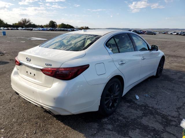 JN1EV7BR1MM755669 - 2021 INFINITI Q50 LUXE WHITE photo 4