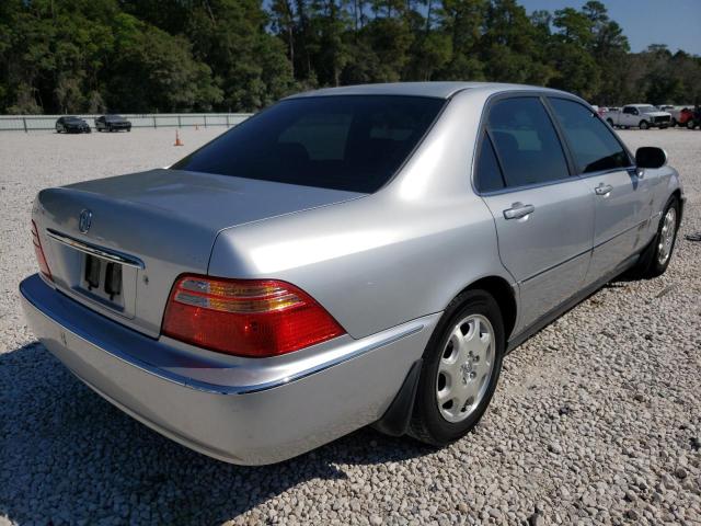 JH4KA9656YC000395 - 2000 ACURA 3.5RL SILVER photo 4