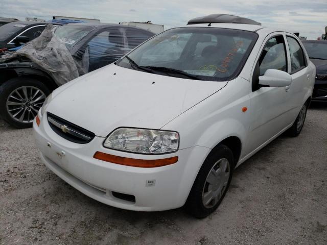 KL1TJ52664B269730 - 2004 CHEVROLET AVEO LS 白色 照片 2