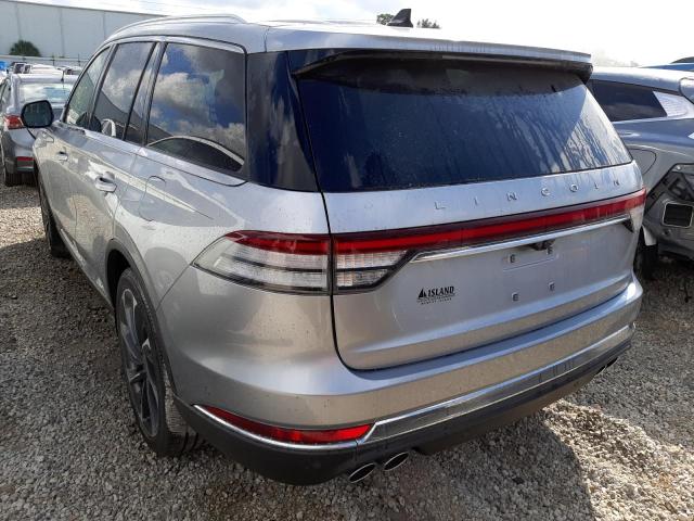 5LM5J7WC4MGL14317 - 2021 LINCOLN AVIATOR RE GRAY photo 3