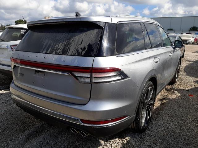 5LM5J7WC4MGL14317 - 2021 LINCOLN AVIATOR RE GRAY photo 4