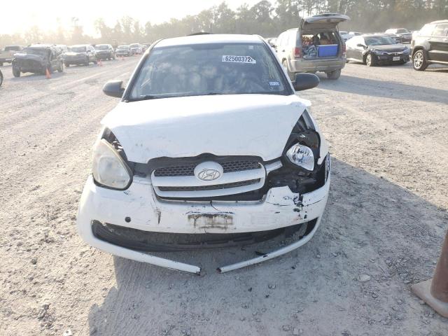 KMHCM36C29U110070 - 2009 HYUNDAI ACCENT GS WHITE photo 9