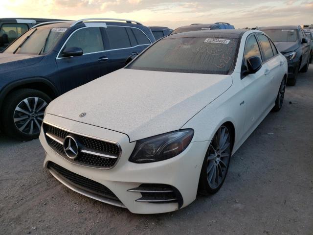 WDDZF6EB8JA482768 - 2018 MERCEDES-BENZ E 43 4MATI WHITE photo 2