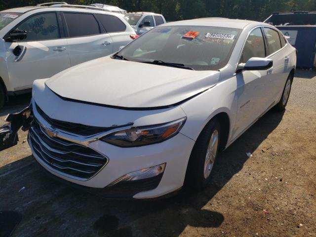 1G1ZC5ST6MF050853 - 2021 CHEVROLET MALIBU LS WHITE photo 2