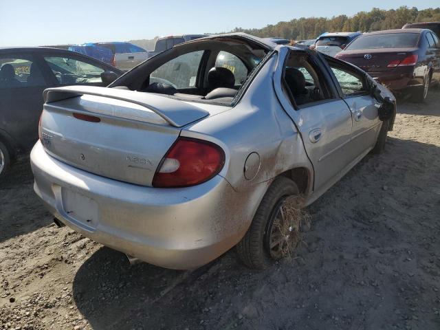 1B3ES76FX2D599703 - 2002 DODGE NEON R/T GRAY photo 4