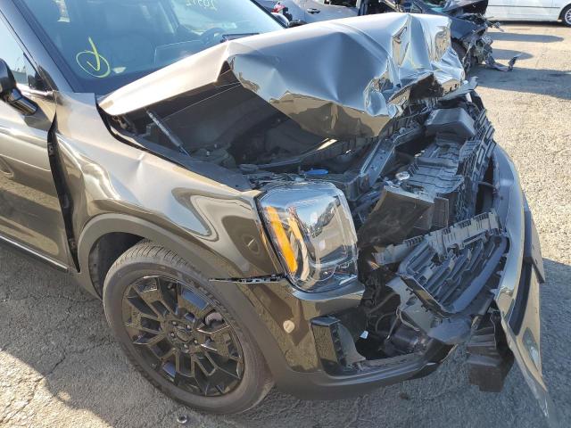 5XYP5DHC6MG169591 - 2021 KIA TELLURIDE BROWN photo 9