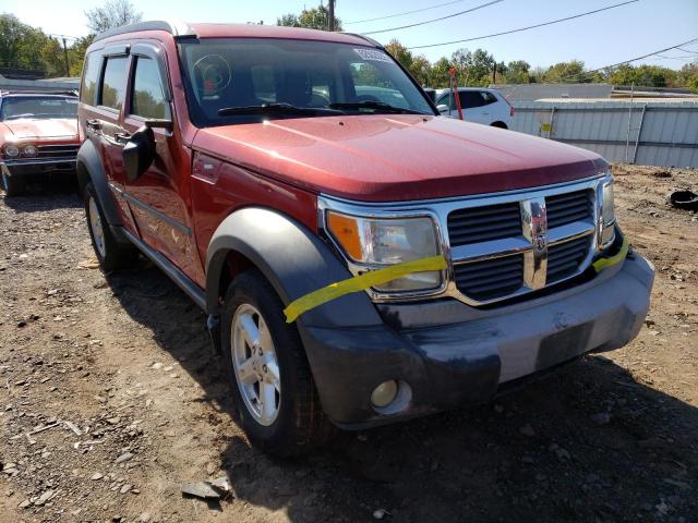 1D8GU28K97W636512 - 2007 DODGE NITRO SXT RED photo 1