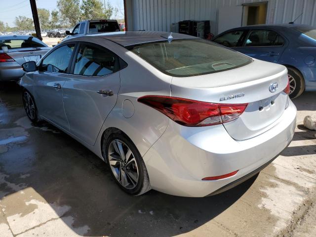 KMHDH4AE8GU598221 - 2016 HYUNDAI ELANTRA SILVER photo 3