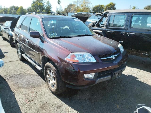 2HNYD18602H507477 - 2002 ACURA MDX TOURIN MAROON photo 1