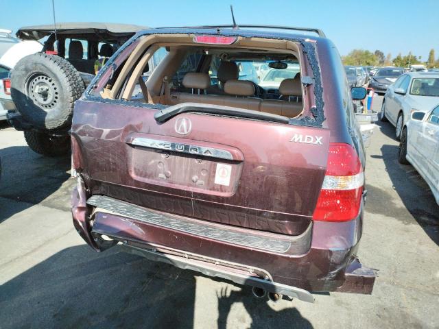 2HNYD18602H507477 - 2002 ACURA MDX TOURIN MAROON photo 9