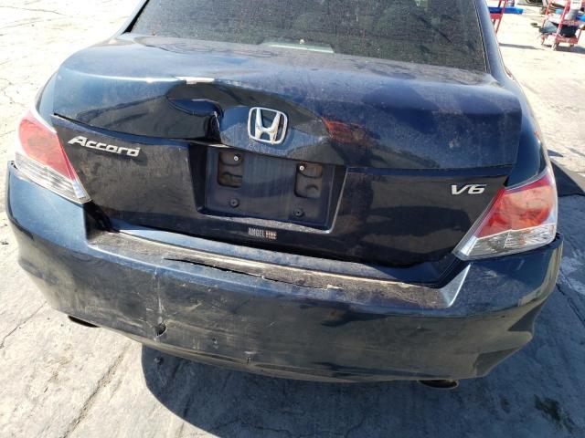 5KBCP3F88AB008357 - 2010 HONDA ACCORD EXL BLUE photo 9