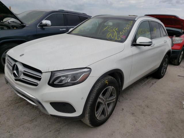 WDC0G4JB8JV080603 - 2018 MERCEDES-BENZ GLC 300 WHITE photo 2