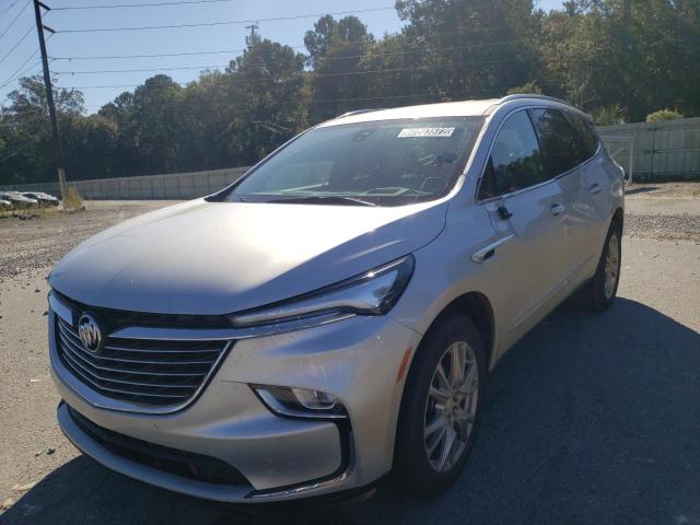 5GAERCKW4NJ111250 - 2022 BUICK ENCLAVE PR SILVER photo 2
