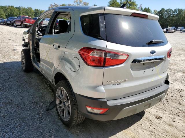 MAJ6S3KL7KC294307 - 2019 FORD ECOSPORT T SILVER photo 3