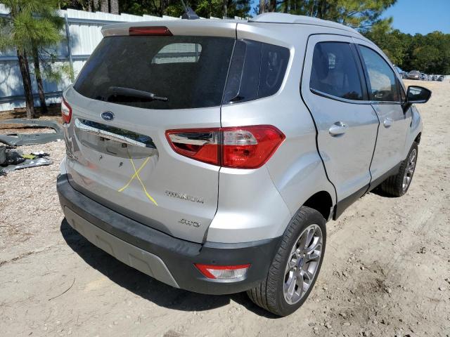 MAJ6S3KL7KC294307 - 2019 FORD ECOSPORT T SILVER photo 4