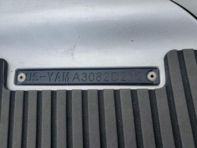 YAMA3082D212 - 2012 YAMAHA FX CRUISER SILVER photo 10