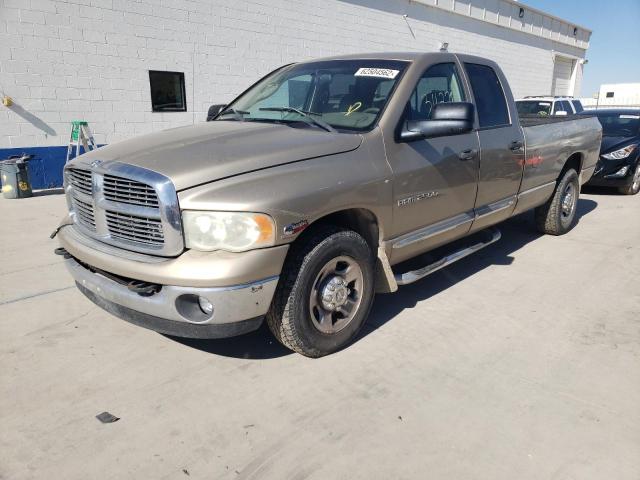 3D7KA28654G108471 - 2004 DODGE RAM 2500 S GOLD photo 2