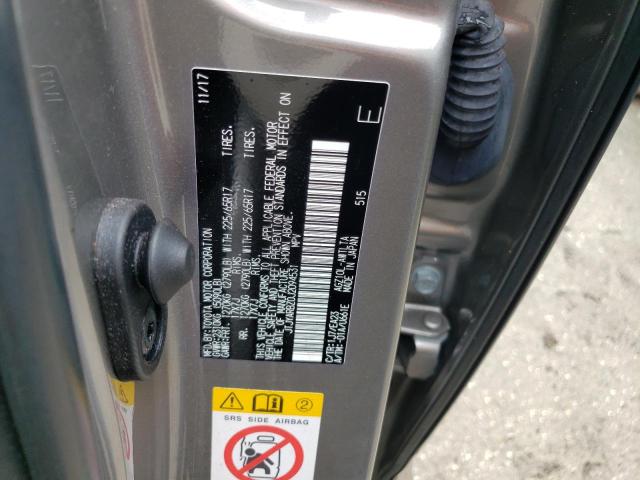 JTJYARBZ0J2094531 - 2018 LEXUS NX 300 BAS 银色 照片 10