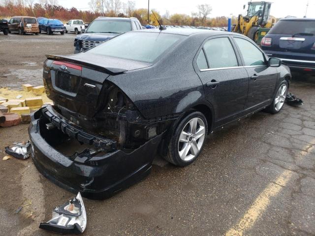 3FAHP0KC4AR146883 - 2010 FORD FUSION SPO BLACK photo 4