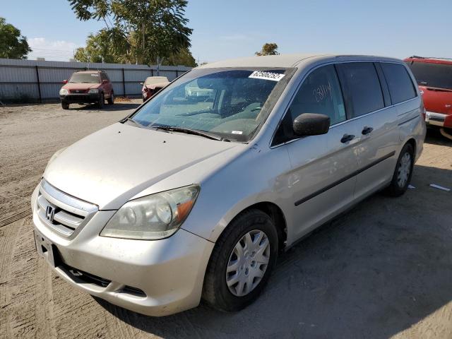 5FNRL38236B062590 - 2006 HONDA ODYSSEY LX SILVER photo 1