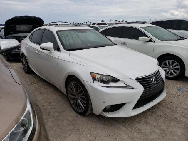 JTHBF1D27E5023096 - 2014 LEXUS IS 250 WHITE photo 1