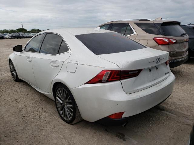 JTHBF1D27E5023096 - 2014 LEXUS IS 250 WHITE photo 3